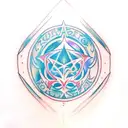 Viscera sigil from warframe tattoo design idea