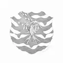 Gadsden flag tattoo design idea