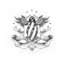 Gadsden flag tattoo design idea