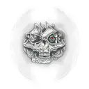 Cemetery  tattoo design idea