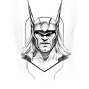 thor tattoo design idea