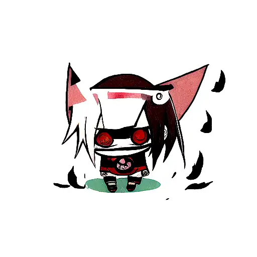 ANBU black ops with Itachi Sharingan tattoo design idea