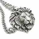 lion with boxing glove pendant on the chain cuban link chain around the lions neck tattoo design idea
