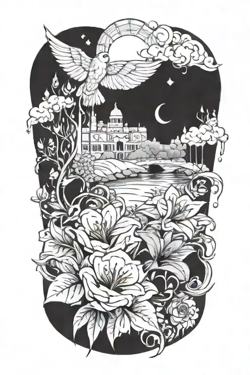 tatto Design from the movie lala land tattoo design idea