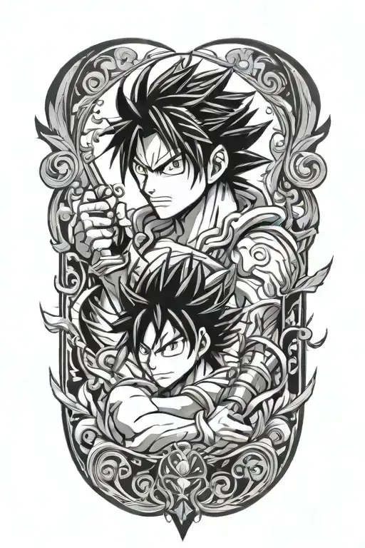 tattoo from grey fullbuster fairy Tail tattoo design idea