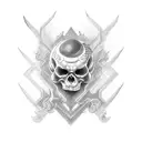 ubermensch tattoo design idea