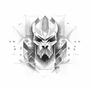 ubermensch tattoo design idea