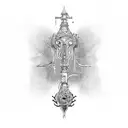 bongs before thongs tattoo design idea