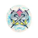 fuck cancer tatoo with cancer symbol tattoo design idea