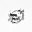 mom tattoo design idea