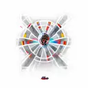 miles morales logo tattoo design idea