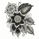 SO GREAT AND SMALL tattoo design idea