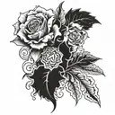 SO GREAT AND SMALL tattoo design idea