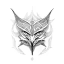 kali linux logo  tattoo design idea