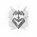 kali linux logo  tattoo design idea