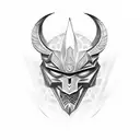 kali linux logo  tattoo design idea