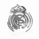 real madrid  tattoo design idea