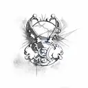 real madrid  tattoo design idea