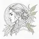 Arya 05.04.24 tattoo design idea
