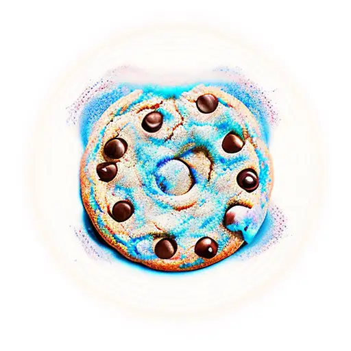 Eldritch horror offering cookie through portal tattoo design idea