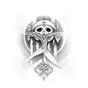 faith hope love tattoo design idea