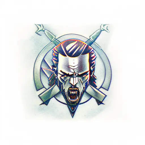 Witcher 3 tattoo design idea