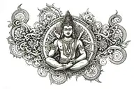 Remove time, remove pain, remove sorrow, remove poverty, remove every Mahadev tattoo design idea