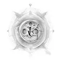 a tattoo of the word ephemeral tattoo design idea