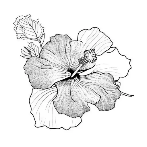 Premium Vector | Flower tattoos draw geometric hands