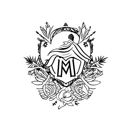 mar, familia, liberdade  tattoo design idea