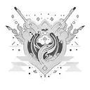 Combine elements of sobriety and nature in a tattoo design tattoo design idea