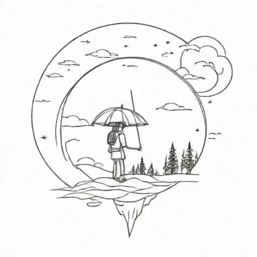 Faire un modèle de tatouage ou c'est écrit "whatever the weather"  tattoo design idea