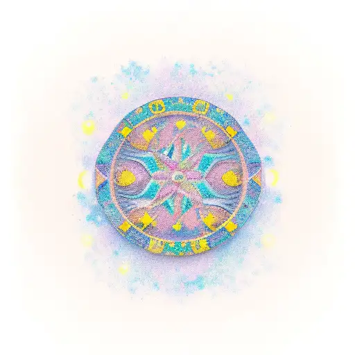 corona de laurel tattoo design idea