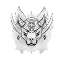 laurel con azadon tattoo design idea