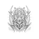 laurel con azadon tattoo design idea