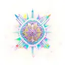 corona de laurel tattoo design idea