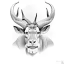eland tattoo design idea