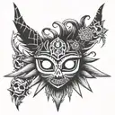 Majora's Mask Skull Kid. tattoo design idea