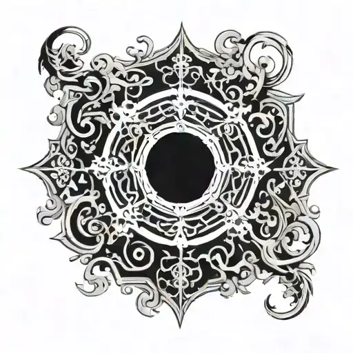 A striking 3D vintage anime-inspired logo for "O-1-O" "Odd Ones Out" emerges boldly against a plain black background tattoo design idea