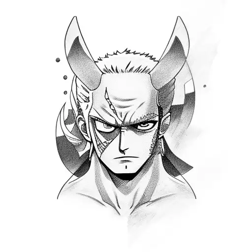 zoro tattoo design idea