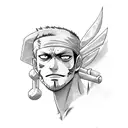 zoro tattoo design idea