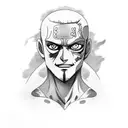 zoro tattoo design idea