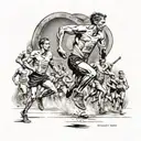 3. 1 Corinthians 9:24 – Running the Race  "Do you not know that in a race all the runners run, but only one gets the pri tattoo design idea