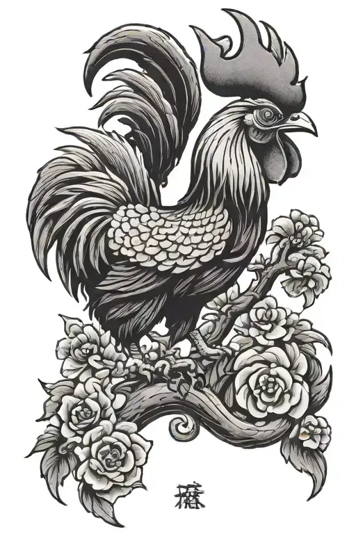 rooster aries 1993 tattoo tattoo design idea