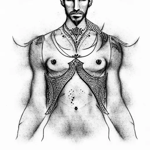 Prince of Persia two whrones the game tattoo design idea