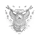 BWCA camping tattoo design idea