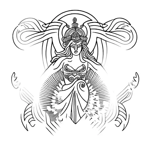 theia Greek  goddess tattoo tattoo design idea