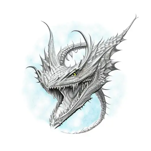 Smaug tattoo design idea