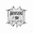 Street post sign with the word "Arkansas" on it and text to the side that says "never forget where you came from" tattoo design idea