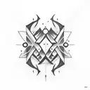 sand tattoo design idea